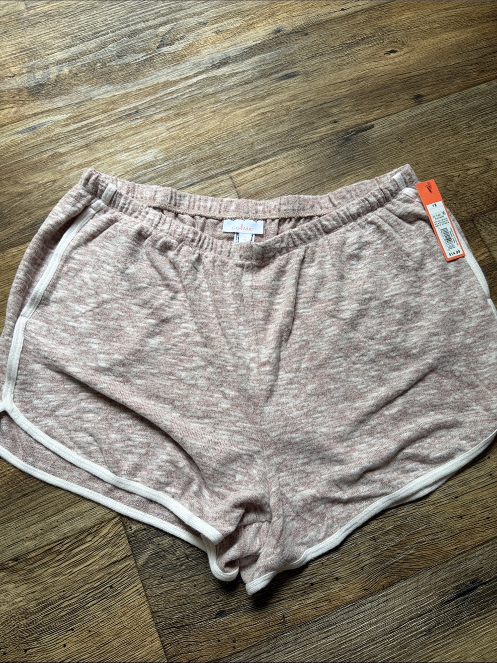 Colsie Pink Heather Women’s Lounge Shorts - NWT